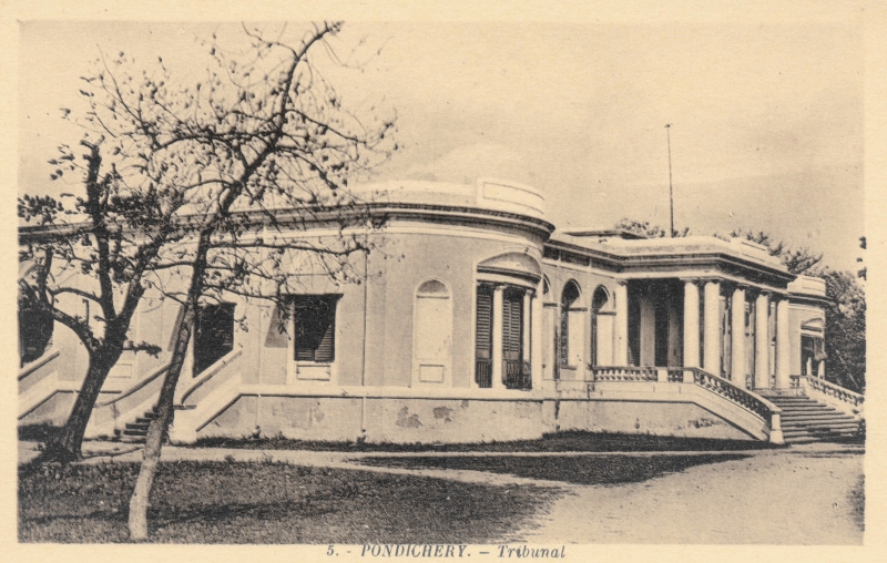 04-18 - Pondichery - tribunal - nouveau batiment - 2